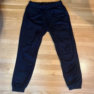 Routine Baseball Mens Black Jogger (Sz. M)